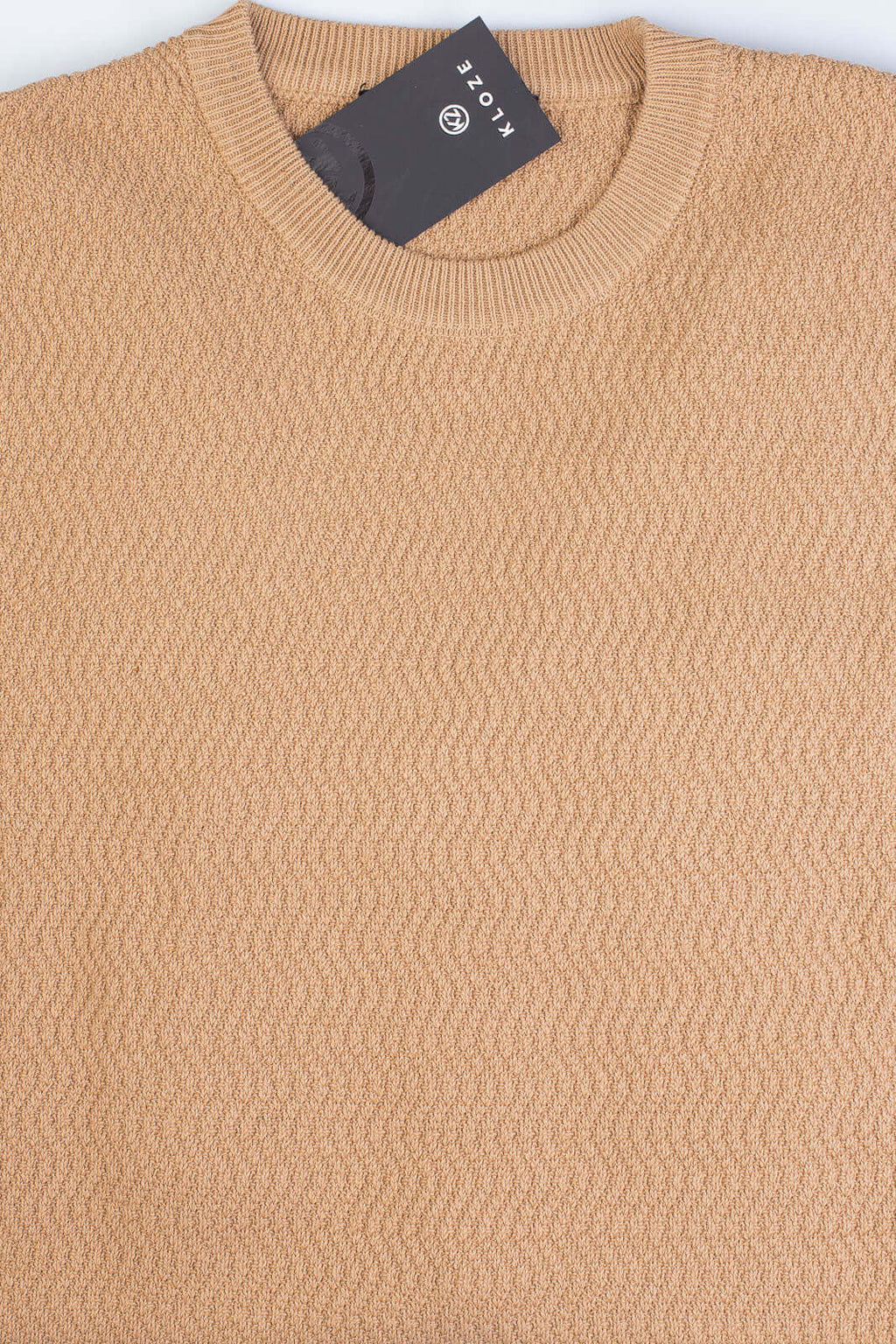 Blusa suéter masculina gola redonda 90217 - Enluaze