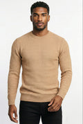Blusa suéter masculina gola redonda 90217