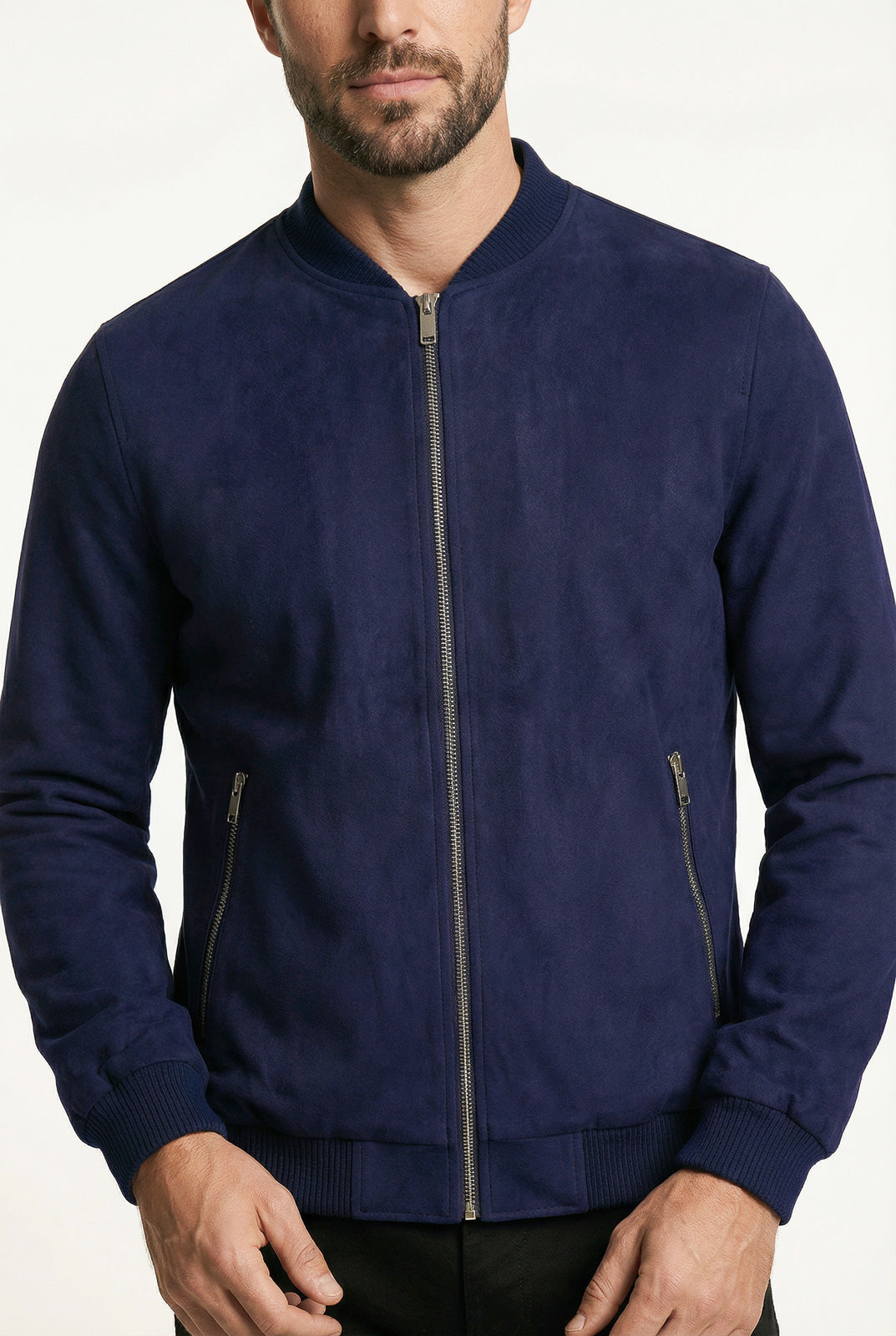 Jaqueta suede básica masculina 91388