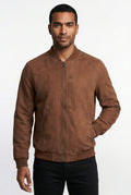 Jaqueta suede básica masculina 91388 — Enluaze