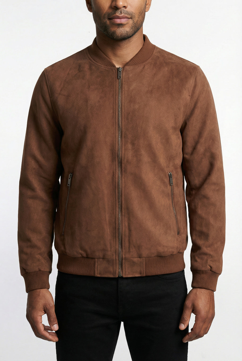 Jaqueta suede básica masculina 91388