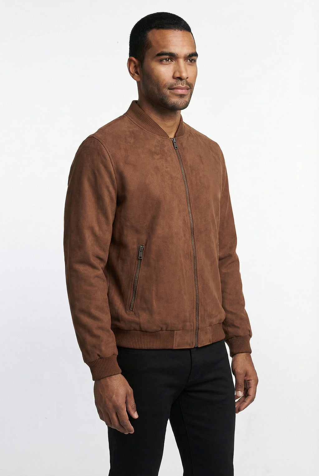 Jaqueta suede básica masculina 91388