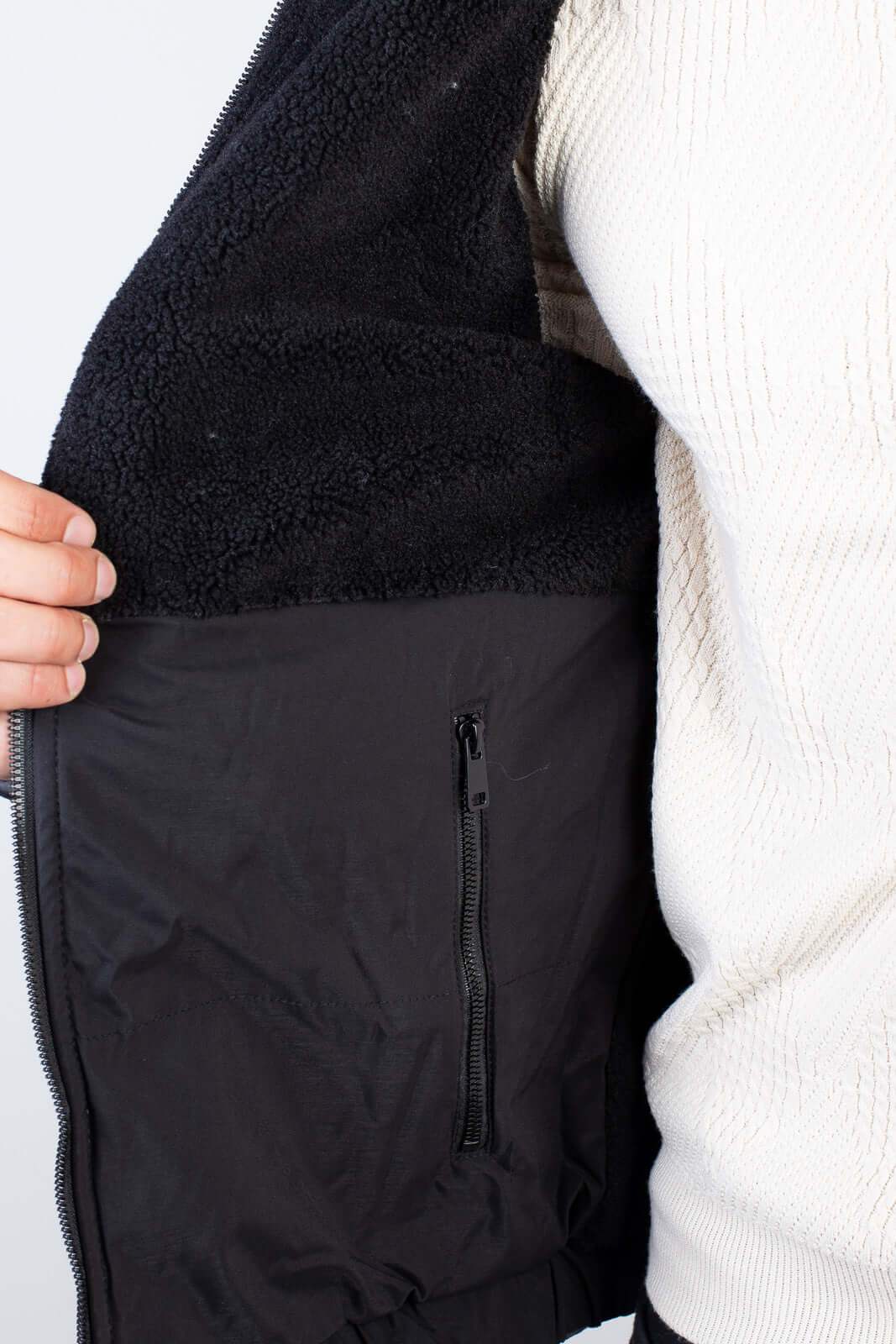 Jaqueta masculina reversível forrada 94196 - Enluaze