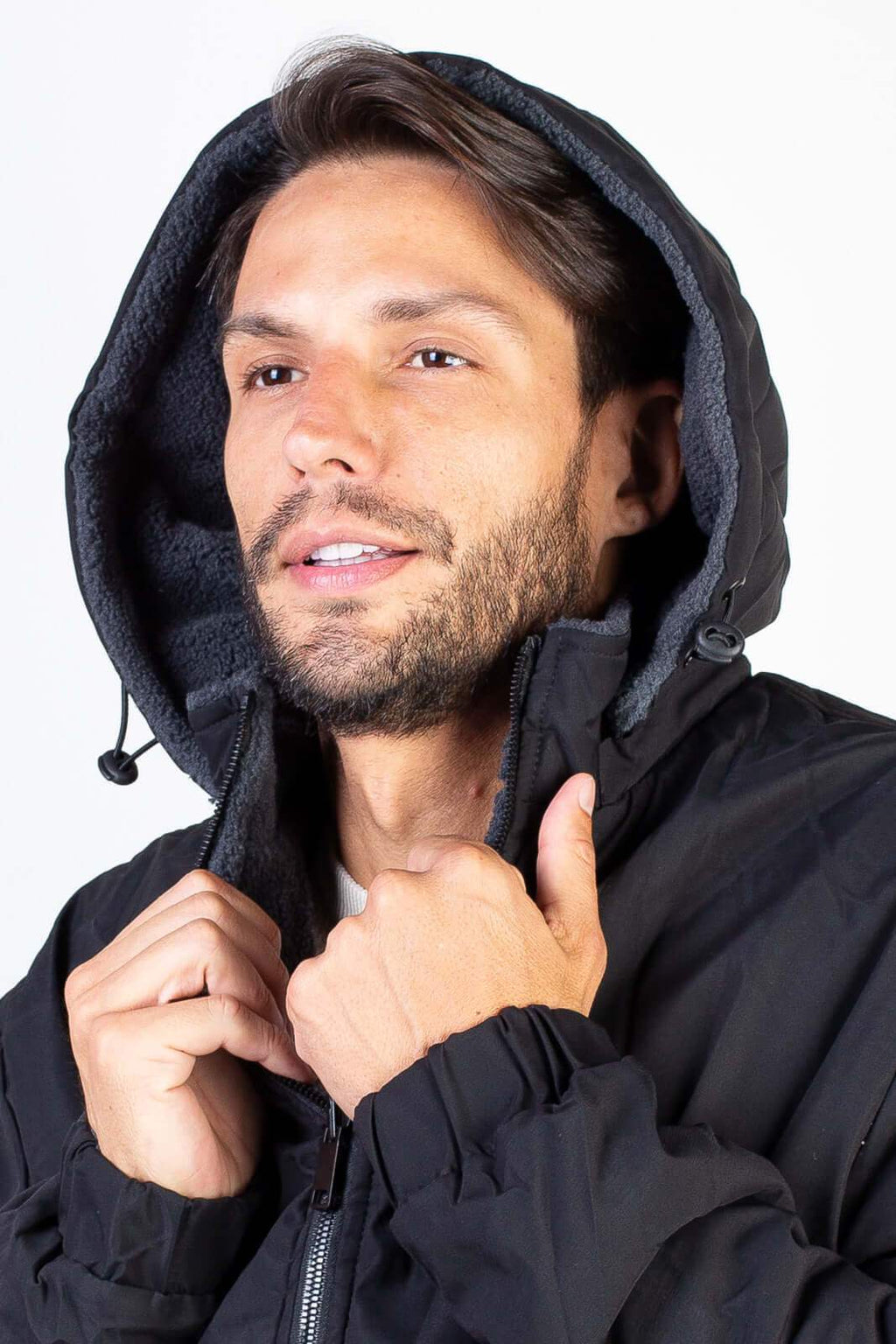 Jaqueta masculina reversível forrada 94196 - Enluaze