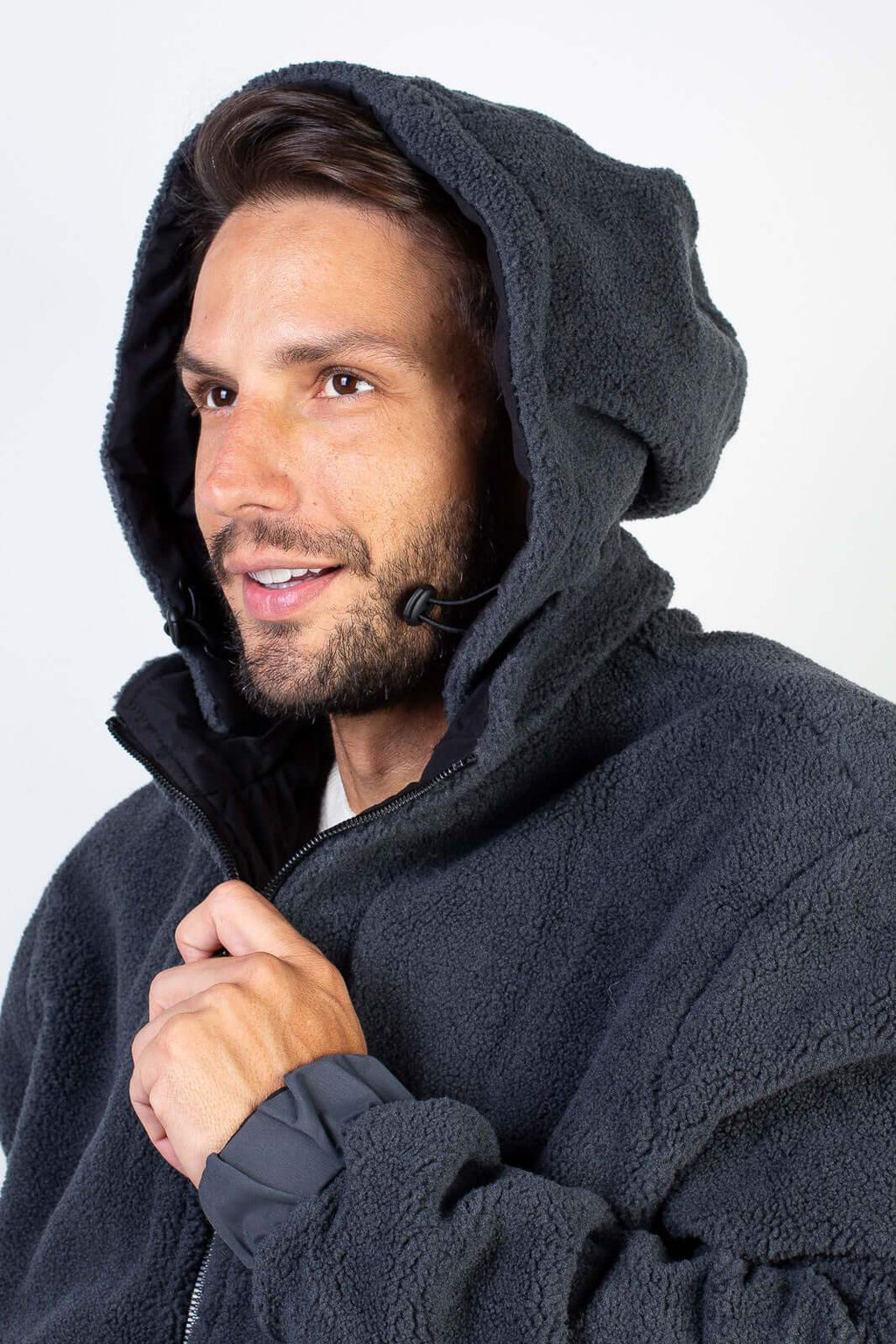 Jaqueta masculina reversível forrada 94196 - Enluaze