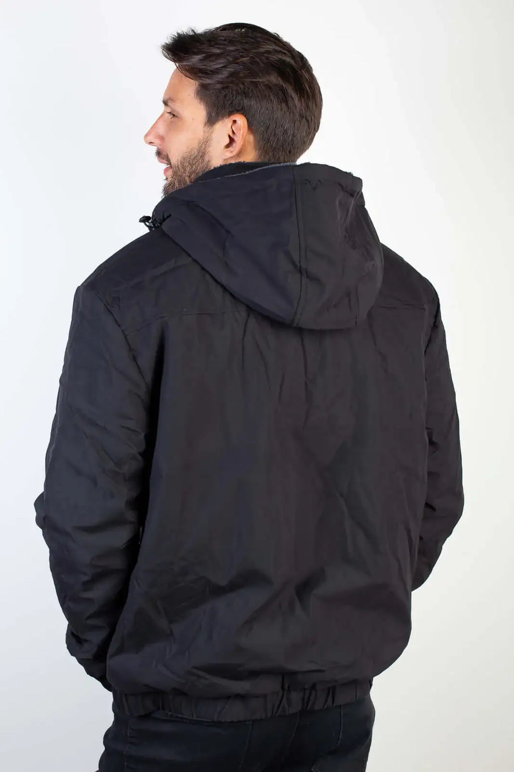 Jaqueta masculina reversível forrada 94196 - Enluaze