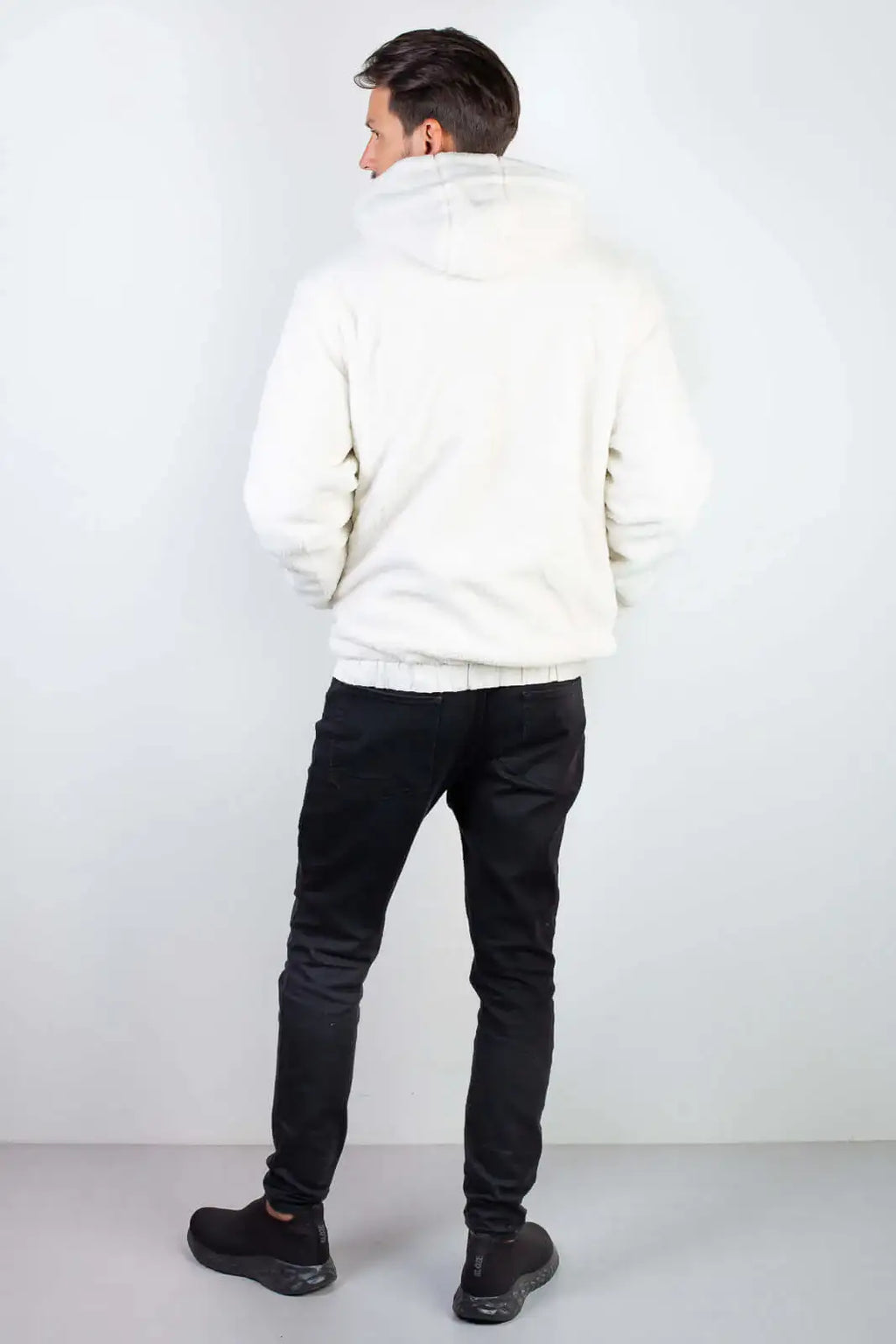 Jaqueta masculina reversível forrada 94196 - Enluaze