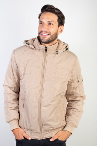 Jaqueta masculina impermeável com capuz 94265