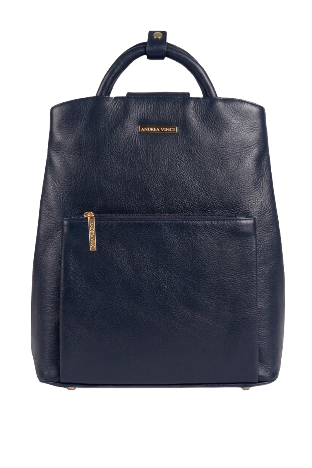 Mochila slim couro liso Lavínia