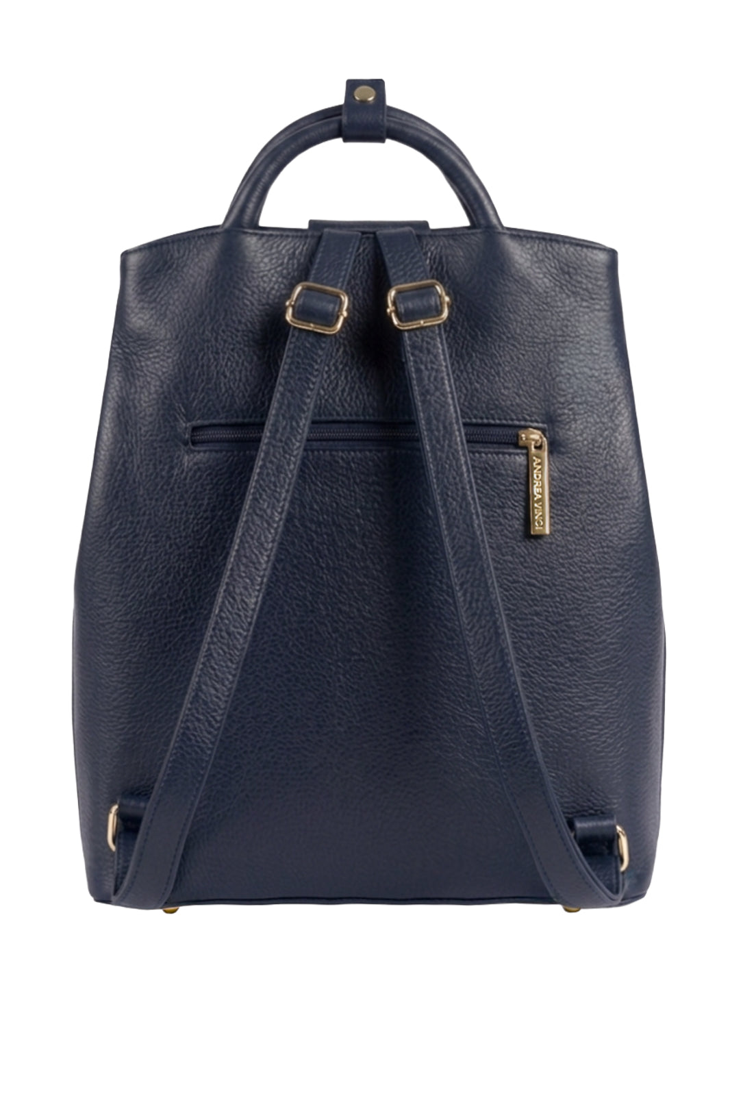 Mochila slim couro liso Lavínia