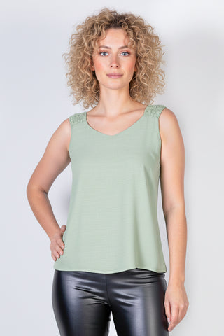 Regata feminina viscose com detalhe na alça 51636