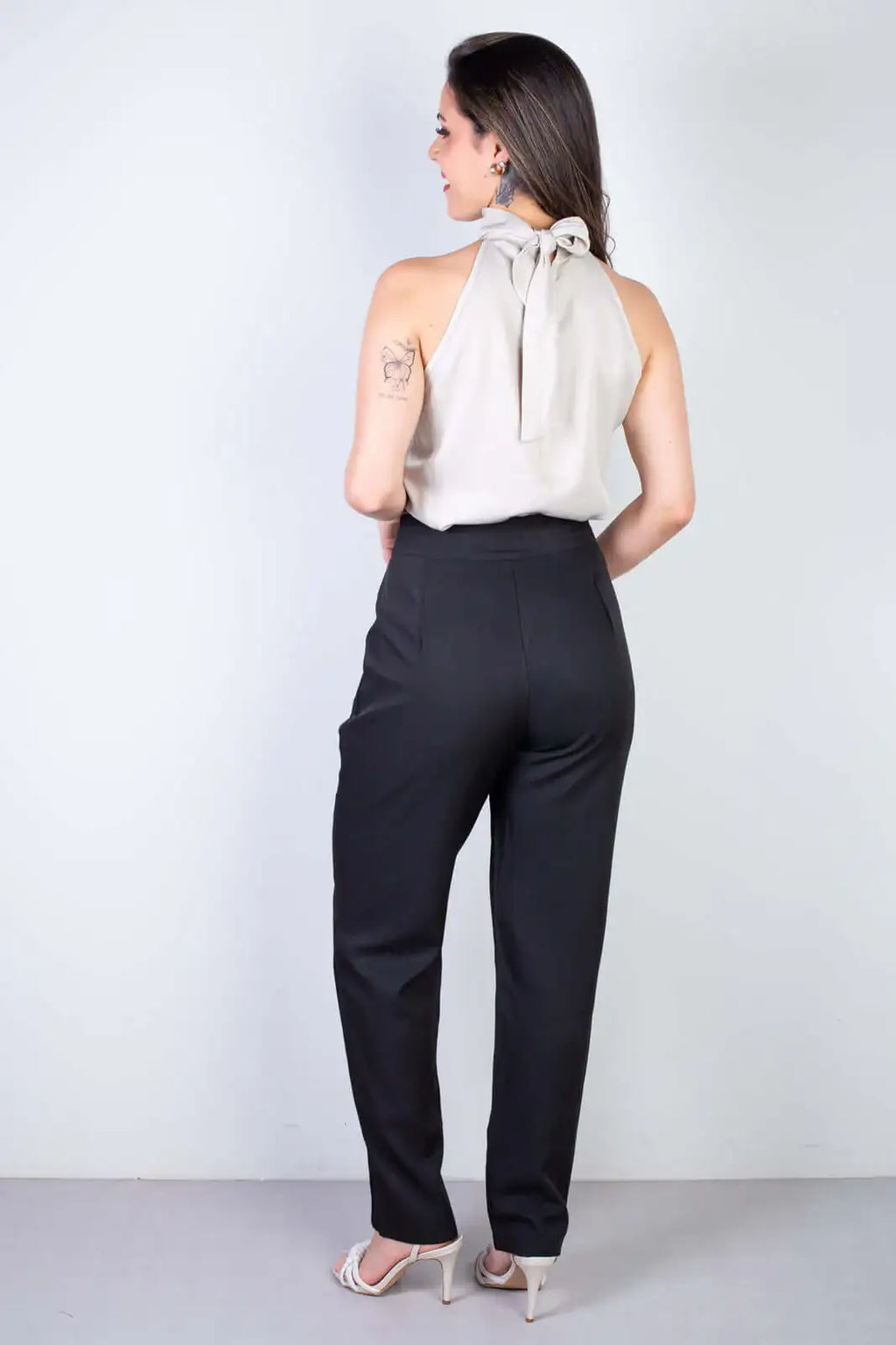 Calça feminina alfaiataria skinny 51985 - Enluaze