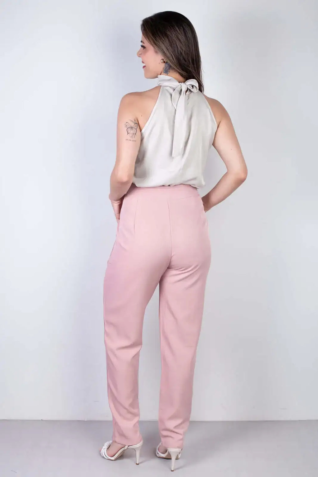 Calça feminina alfaiataria skinny 51985 - Enluaze