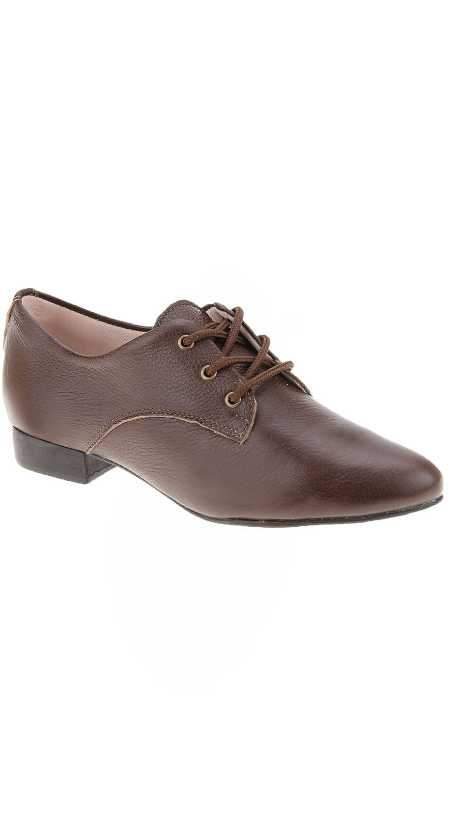 Sapato em couro Oxford feminino clássico 0213