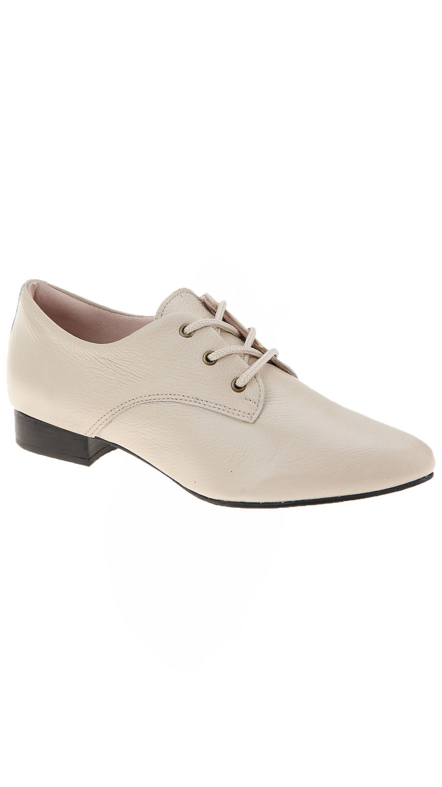 Sapato em couro Oxford feminino clássico 0213