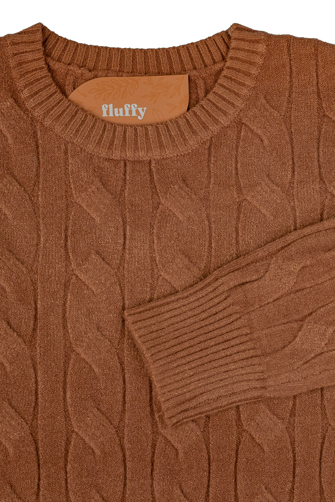 Blusa feminina malha tricot modal trançada 61909