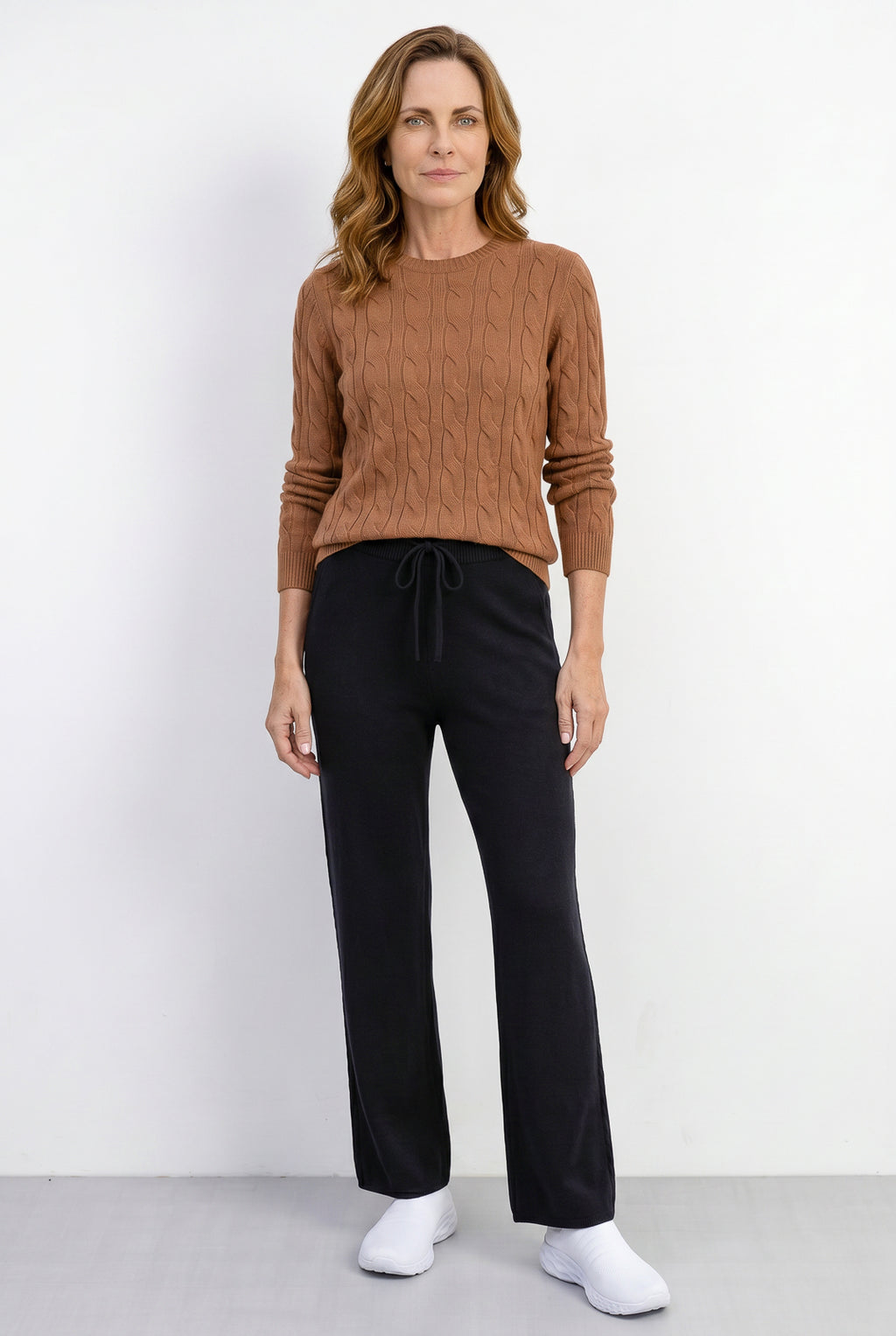 Blusa feminina malha tricot modal trançada 61909