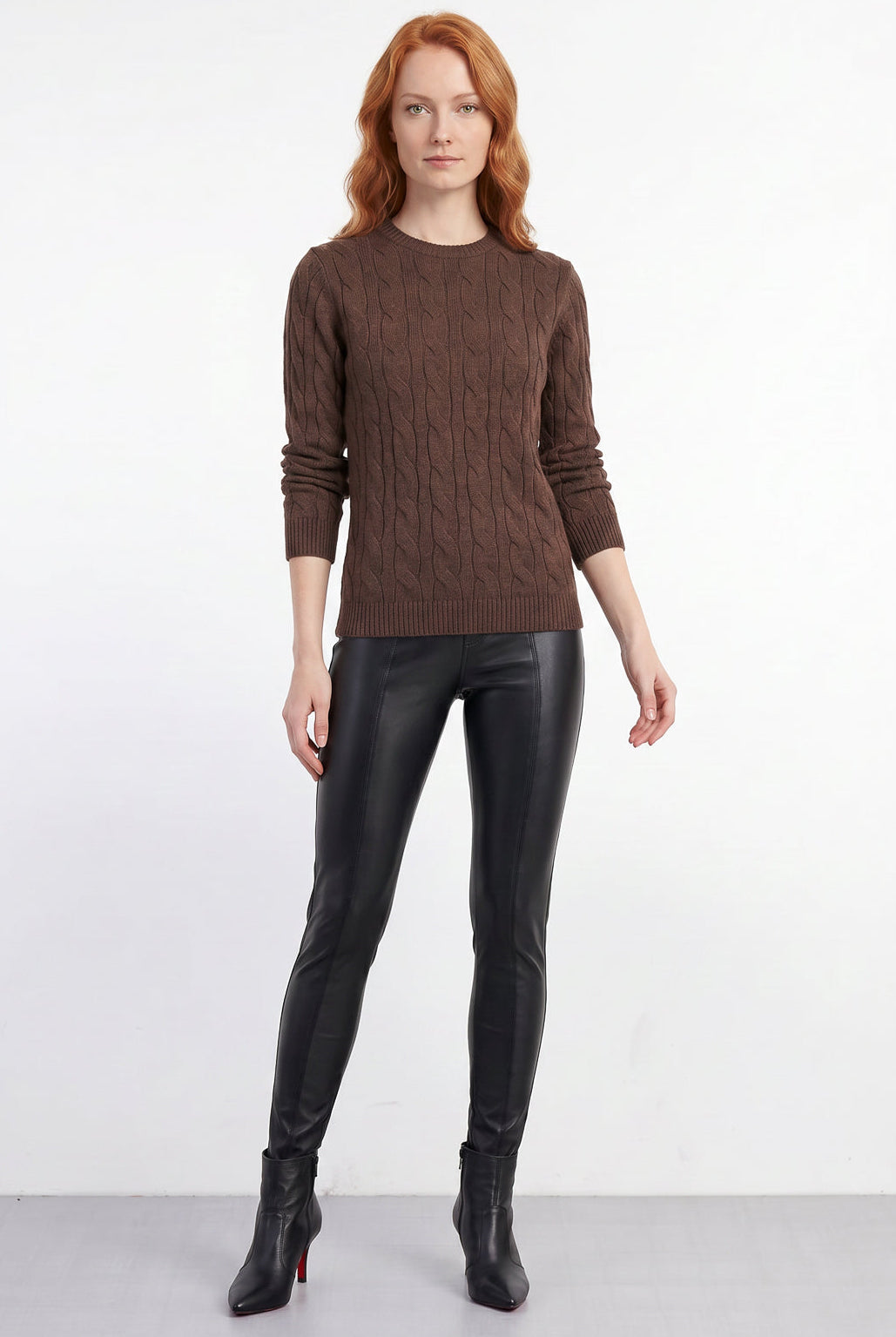 Blusa feminina malha tricot modal trançada 61909