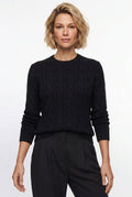 Blusa feminina malha tricot modal trançada 61909 — Enluaze, foto 21