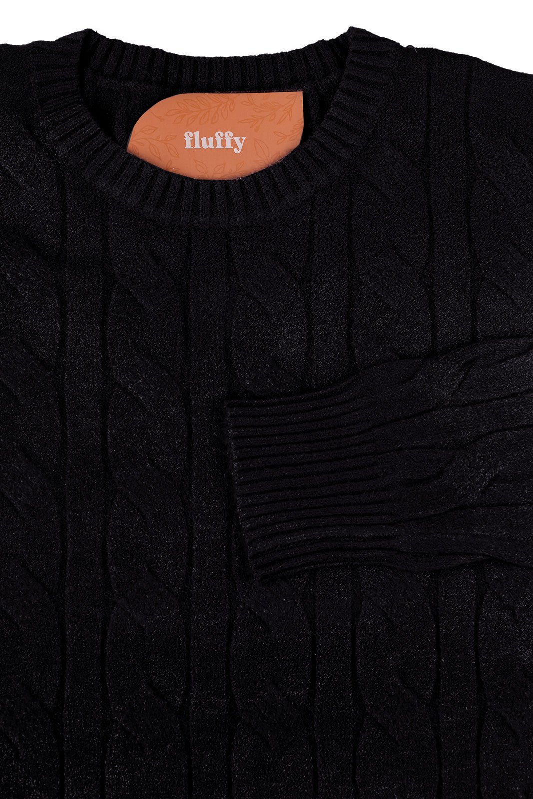 Blusa feminina malha tricot modal trançada 61909