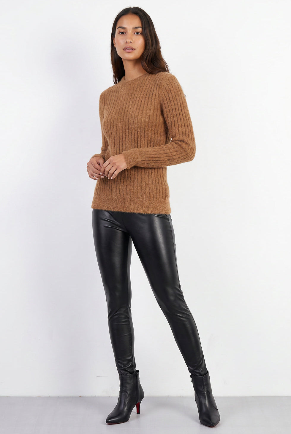 Blusa feminina malha pelo felpudo 61910