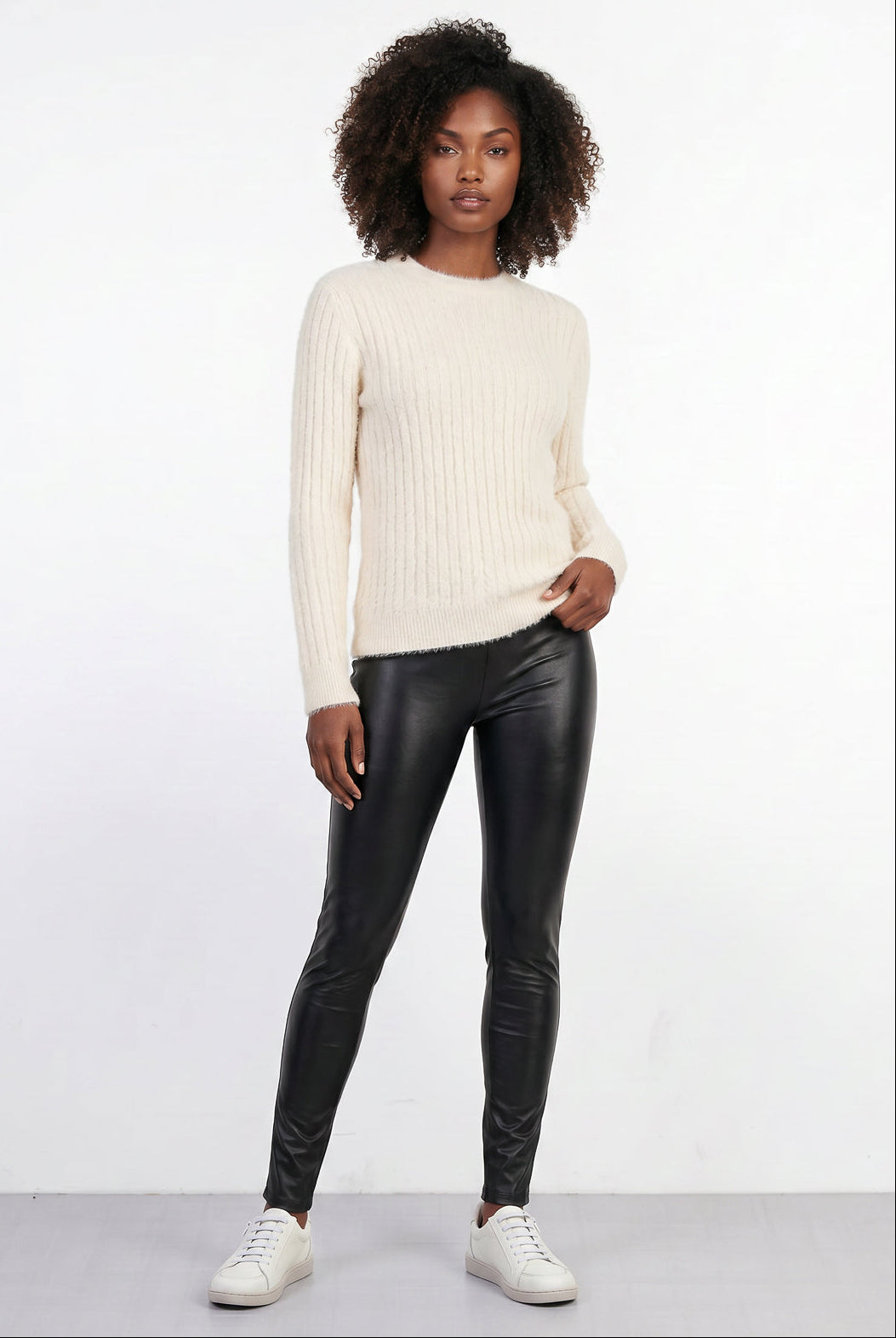 Blusa feminina malha pelo felpudo 61910