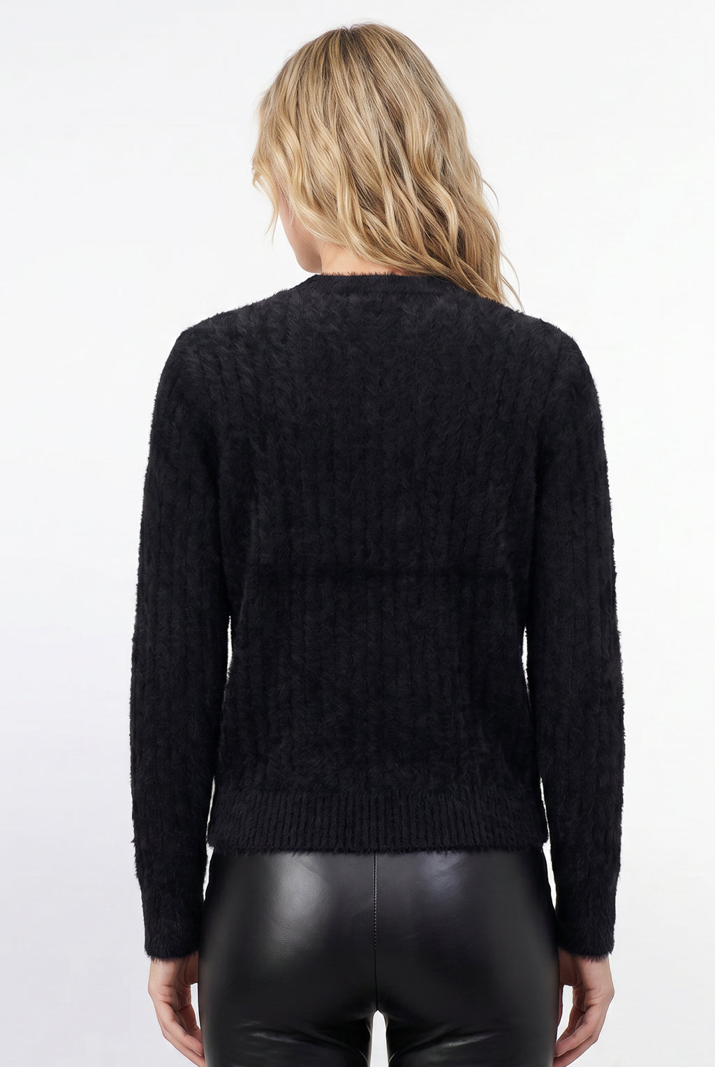 Blusa feminina malha pelo felpudo 61910