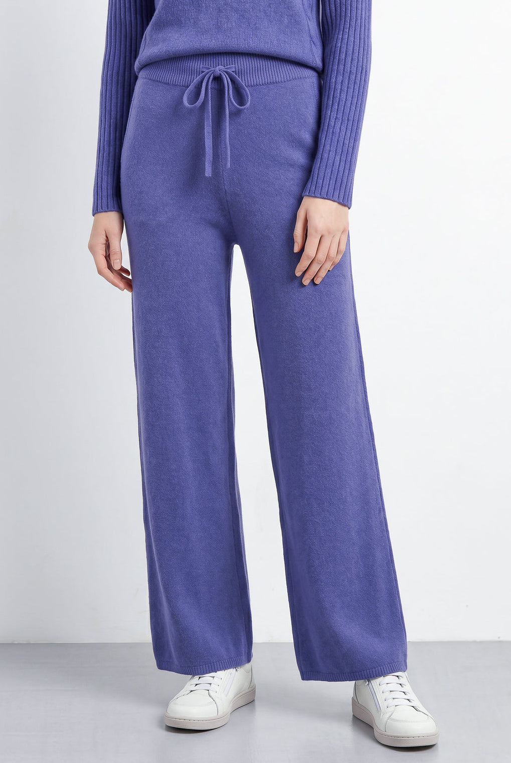 Conjunto feminino de tricô modal gola alta 61935