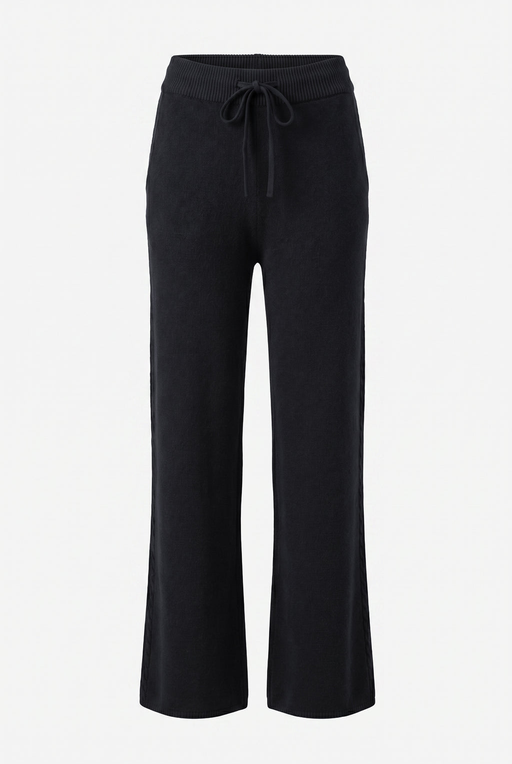 Conjunto feminino de tricô modal gola alta 61935