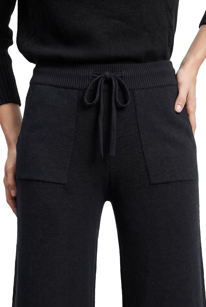 Conjunto feminino de tricô modal gola alta 61935