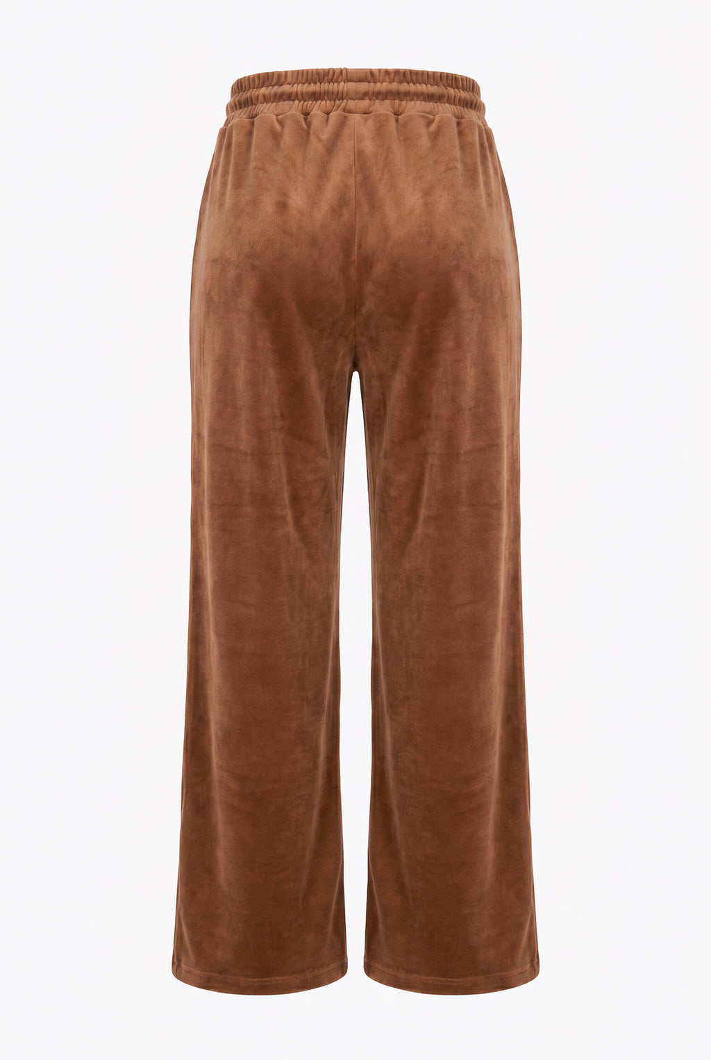 Conjunto feminino plush aveludado calça e jaqueta 61982