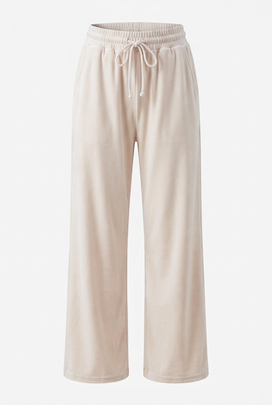Conjunto feminino plush aveludado calça e jaqueta 61982