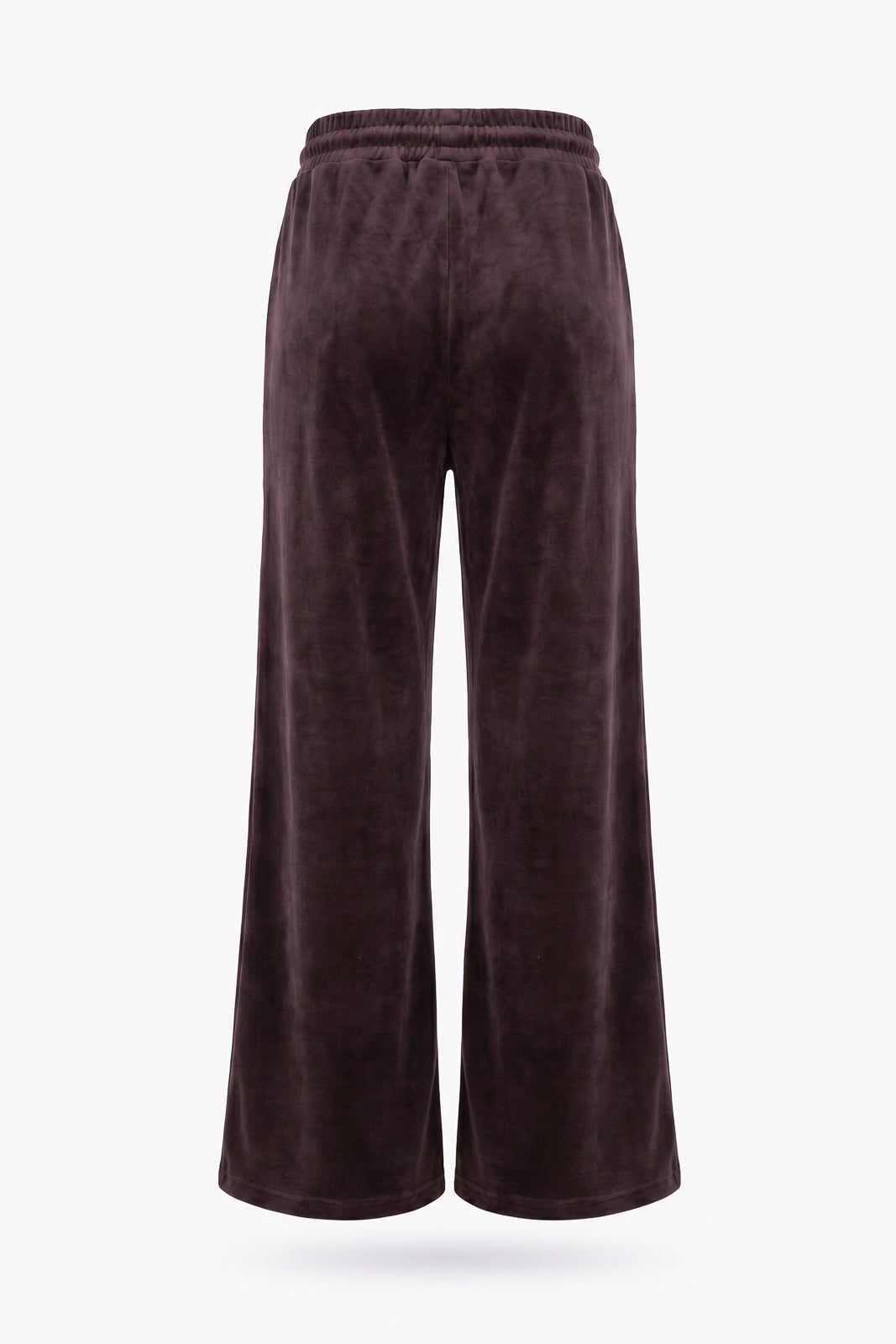 Conjunto feminino plush aveludado calça e jaqueta 61982