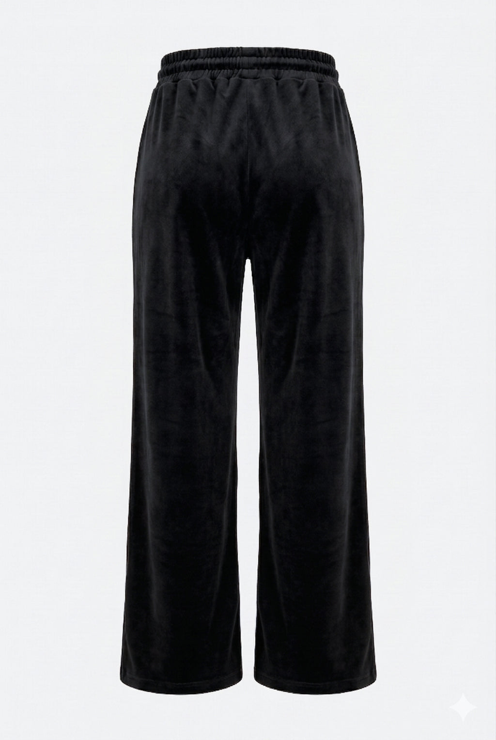 Conjunto feminino plush aveludado calça e jaqueta 61982