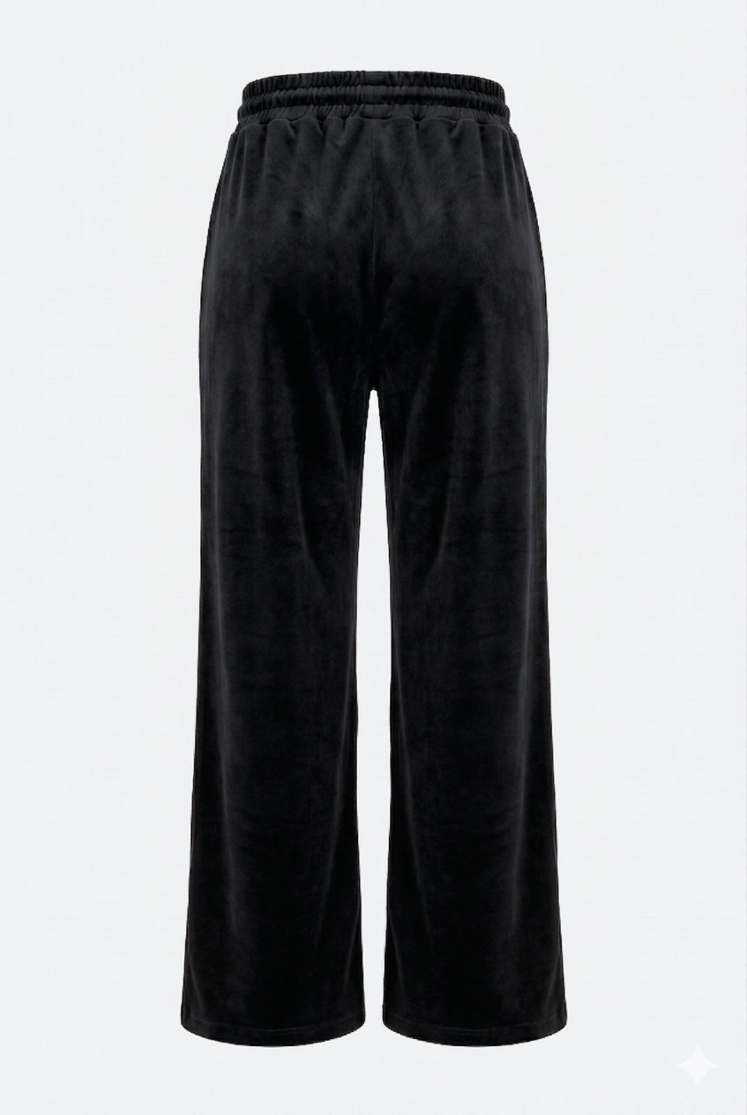Conjunto feminino plush aveludado calça e jaqueta 61982