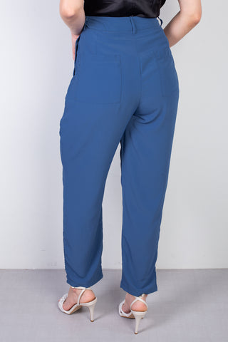 Calça reta feminina alfaiataria 51178