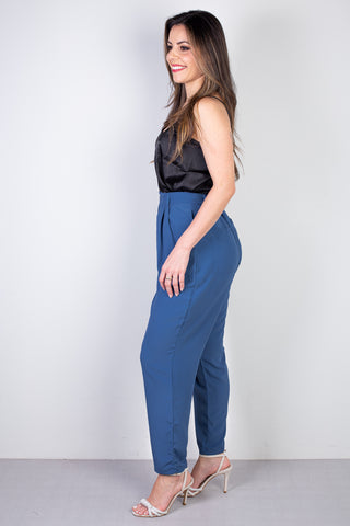 Calça reta feminina alfaiataria 51178