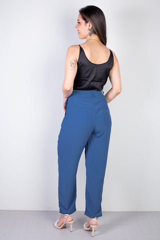 Calça reta feminina alfaiataria 51178