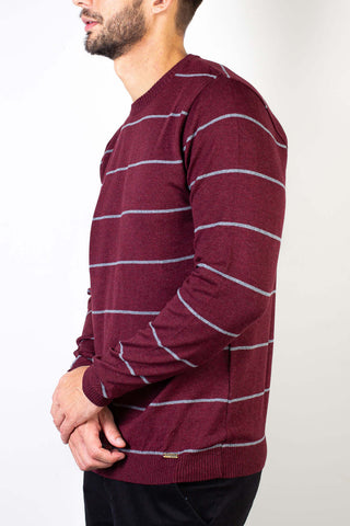 Blusa suéter de malha masculino listras 50619 - Enluaze - Bolsas, Mochilas e Acessórios em Couro Legítimo