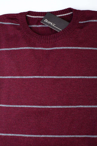 Blusa suéter de malha masculino listras 50619 - Enluaze - Bolsas, Mochilas e Acessórios em Couro Legítimo