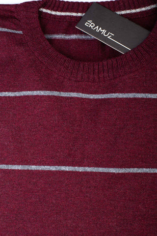 Blusa suéter de malha masculino listras 50619 - Enluaze - Bolsas, Mochilas e Acessórios em Couro Legítimo