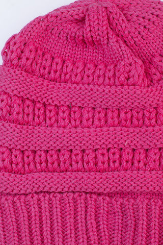 Gorro feminino de malha tricô 61150