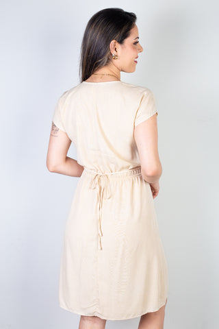 Vestido curto feminino com elástico 51156