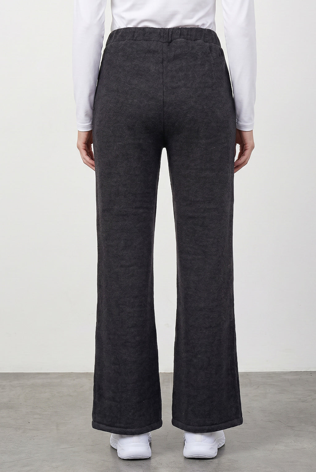 Calça flare feminina de malha 61180