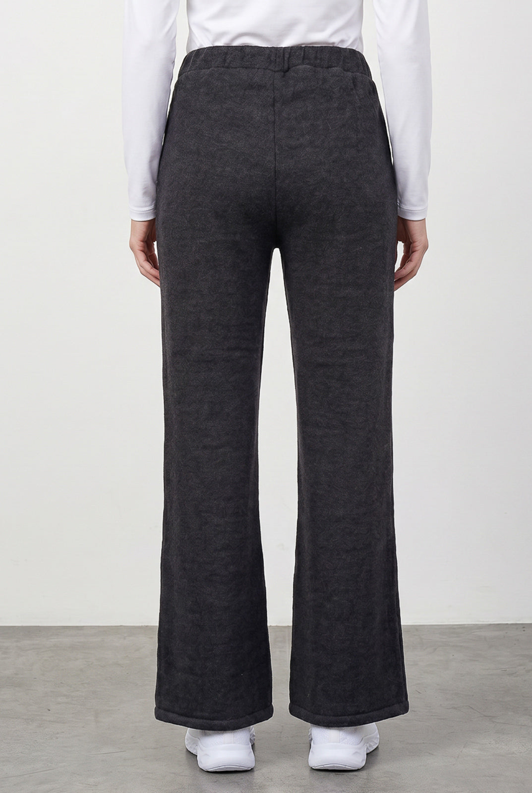 Calça flare feminina de malha 61180