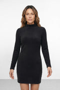 Vestido curto malha manga longa 61181 — Enluaze, foto 11