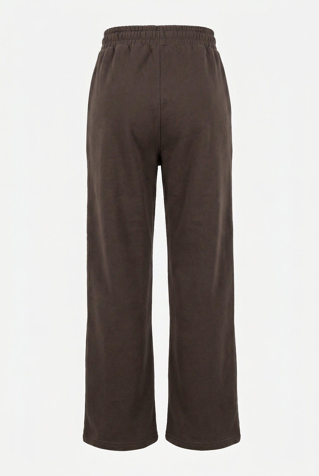 Calça moletom feminina reta com bolsos 61373