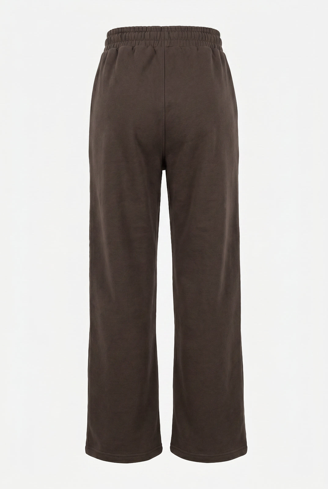 Calça moletom feminina reta com bolsos 61373