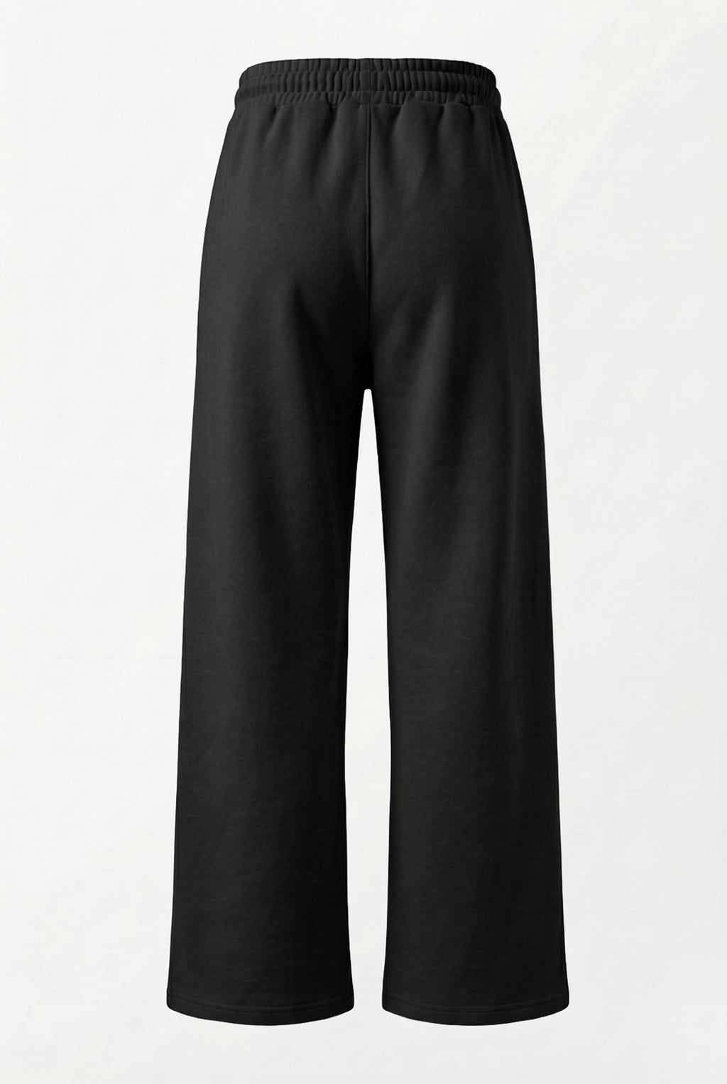 Calça moletom feminina reta com bolsos 61373