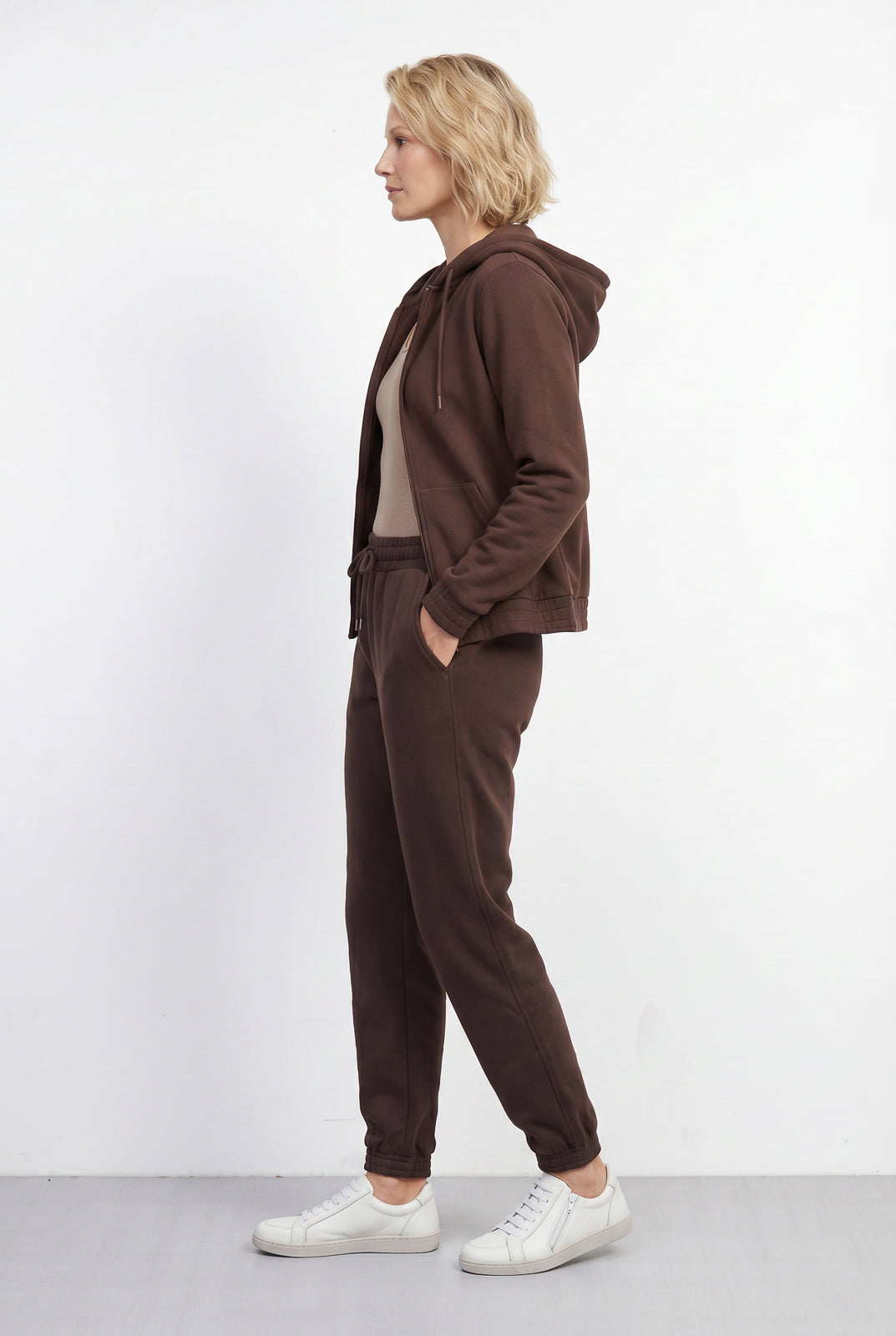 Calça feminina moletom peluciado 61375